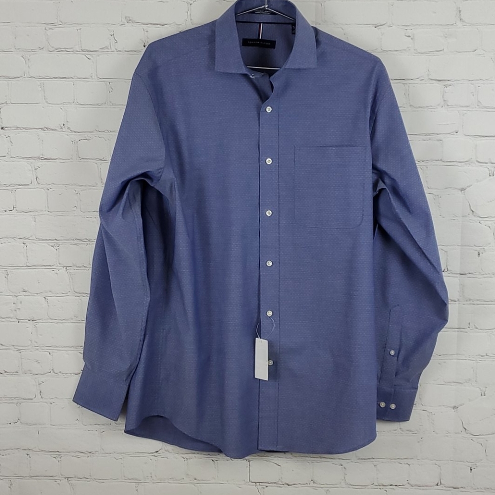 Tommy Hilfiger Spread Collar Dress Shirts
